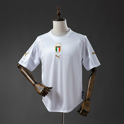 Italy Italian 2004 Away Retro Jersey S-XXL