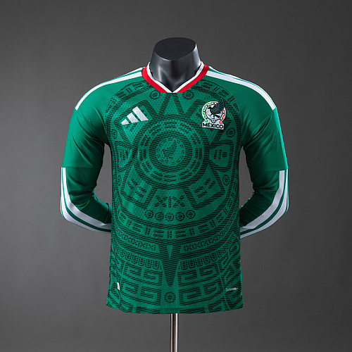 Mexico Mexico 2026 Home Long-Sleeve Player Version Jerseys S-4XL