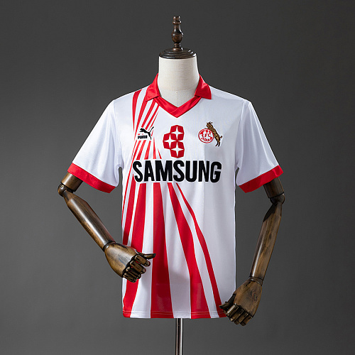 Köln Köln 90/91 Home Retro Jersey S-XXL