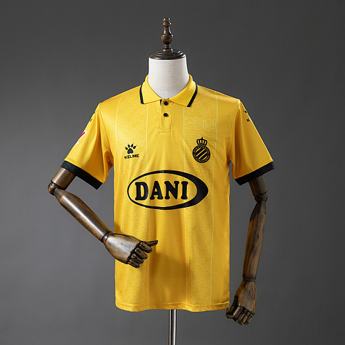 Espanyol Espanyol 125th Anniversary Yellow Jersey Sizes S-4XL