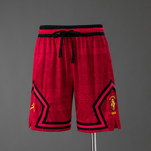 Brazil Brazil 2026 Basketball Shorts Red S-4XL