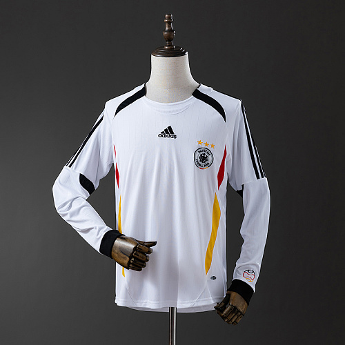 Germany Germany 2006 Home Long Sleeve Retro Jersey S-XXL