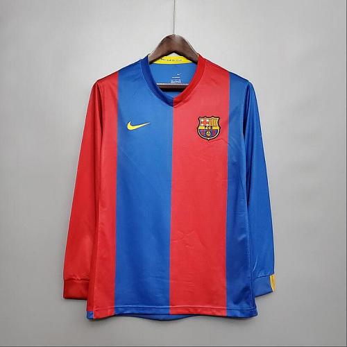Barcelona Retro Barcelona 06/07 Long sleeve home S-XXL