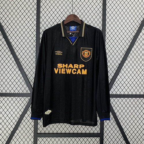 Manchester United Retro long sleeve M-U 93/95 away S-XXL