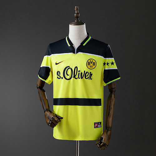 Borussia Dortmund Dortmund 1997 Home Retro Jersey S-XXL