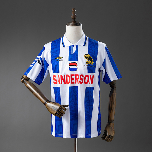 Sheffield Wednesday Sheffield Wednesday 92/93 Home Retro Jersey S-XXL
