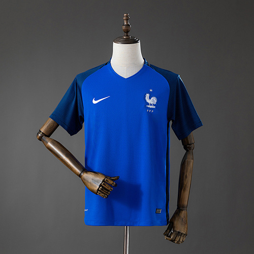 France France 2016 Home Retro Jersey S-XXL