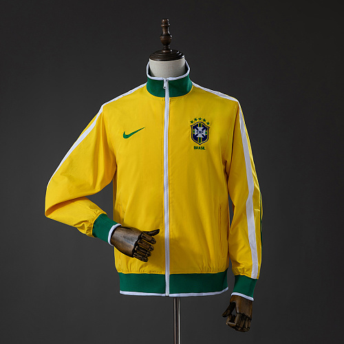 Brazil Brazil Sportswear Jacket Coat Windbreaker S-XXL