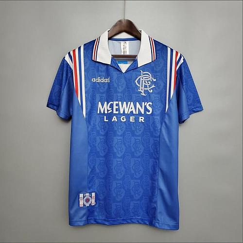 Rangers Retro 96/97 Rangers home S-XXL