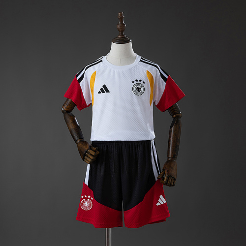 Germany Germany 2026 Player Version Training Kids Kit Jersey - White Size 16-28