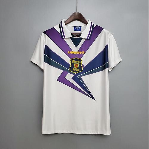 Scotland Retro Scotland 94/96 White S-XXL