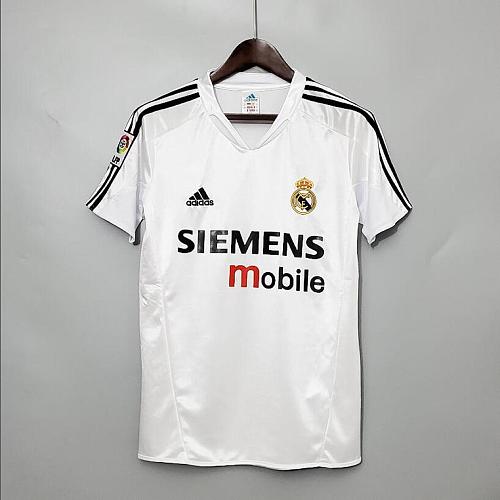 Real Madrid Retro 04/05 Real Madrid home S-XXL