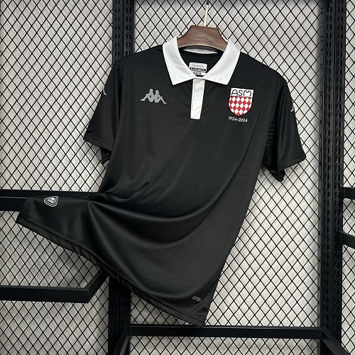 Monaco AS Monaco 2024/25 Black commemorative edition Jersey S-XXL