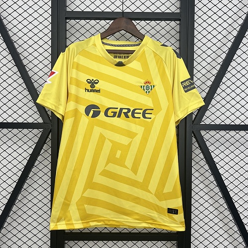 Real Betis 25/26 Real Betis Goalkeeper Yellow S-4XL