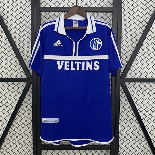 Schalke 04 Retro Schalke 04 01/02 Home S-XXL
