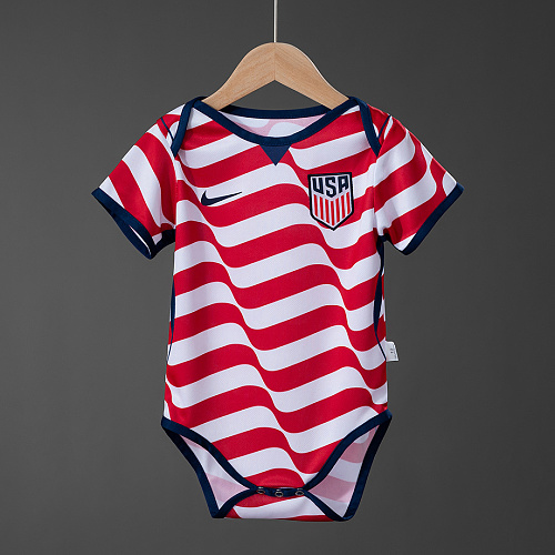 United States USA 26/27 Baby Home Jersey size 9/12