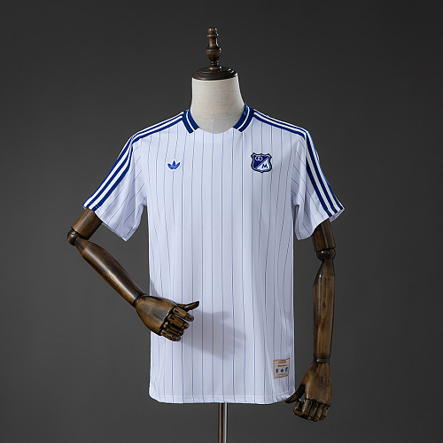 Millonarios Millonarios Terrace Icons T-Shirt White S-XXL