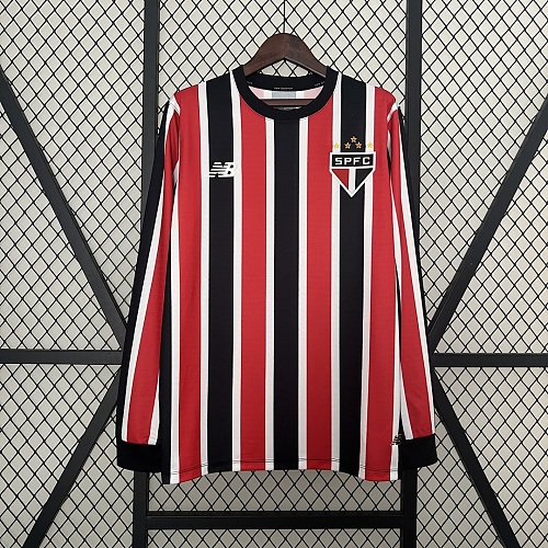 São Paulo 24/25 Long Sleeve Sao Paulo Away S-4XL