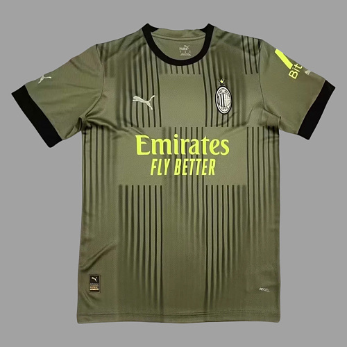 AC Milan 22/23 AC Milan Third Retro Soccer Jersey