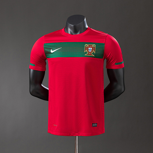Portugal Portugal 2010 Player Version Retro Home Jersey S-3XL