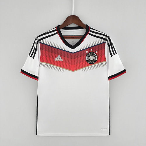 Germany Retro 2014 Germany home S-XXL