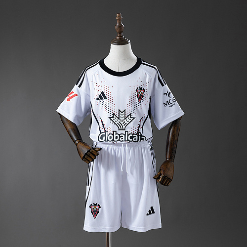 Albacete Albacete 25/26 Home Kids Kit Jersey Size 16-28