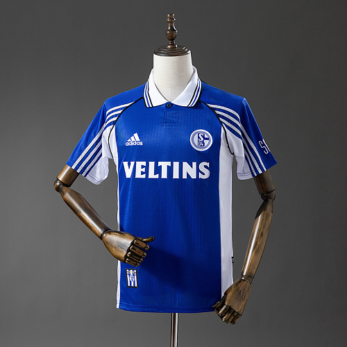 Schalke 04 Schalke 04 98/00 Home Retro Jersey S-XXL