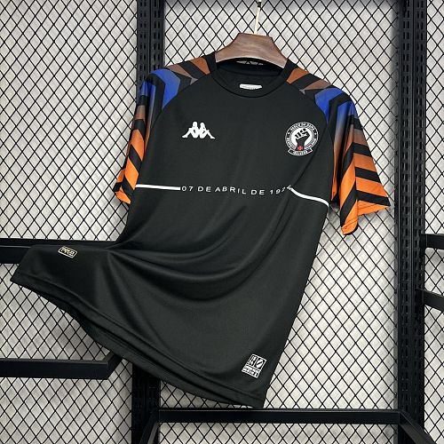 Vasco da Gama Vasco Da Gama 2024/25 Kappa Warm-up Black Jersey S-XXL