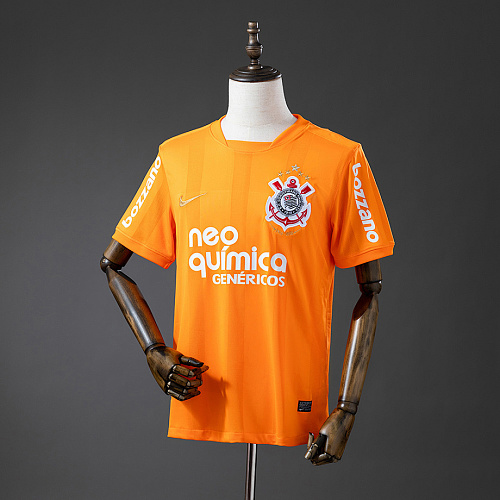 Corinthians Corinthians 2010 Orange Retro Jersey S-XXL