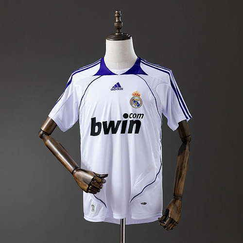Real Madrid Real Madrid 07/08 Home Retro Jersey S-XXL