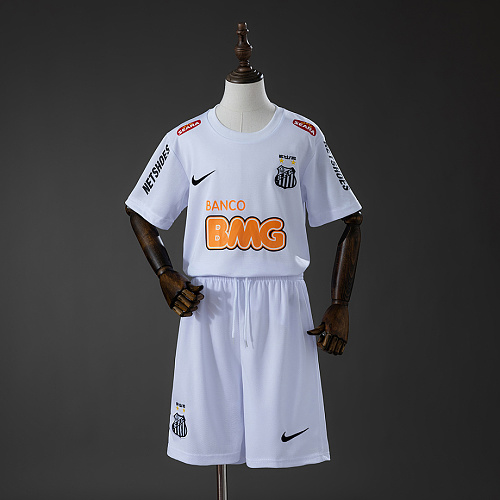 Santos Santos 12/13 Home Retro Kids Kit Jersey Size 16-28
