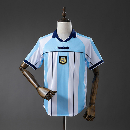 Argentina Argentina 00/01 Home Retro Jersey S-XXL