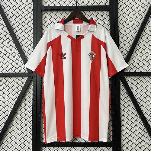 Sporting CP Retro Sporting Gijon 86/87 Home S-XXL