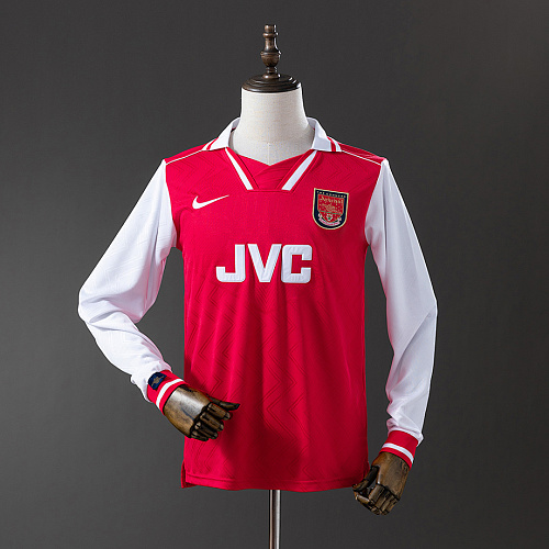 Arsenal Arsenal 96/97 Home Long Sleeve Retro Jersey S-XXL