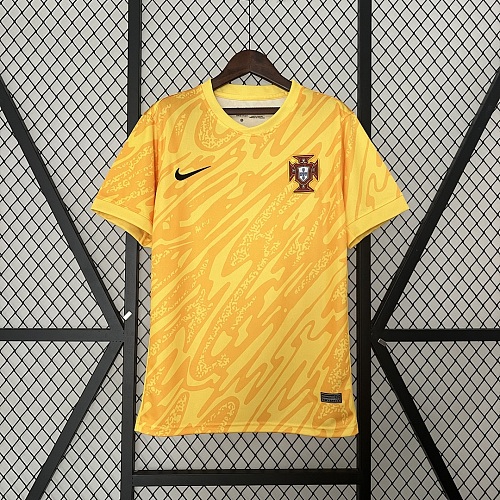 Portugal 2024 Goalkeeper Portugal Yellow S-XXL