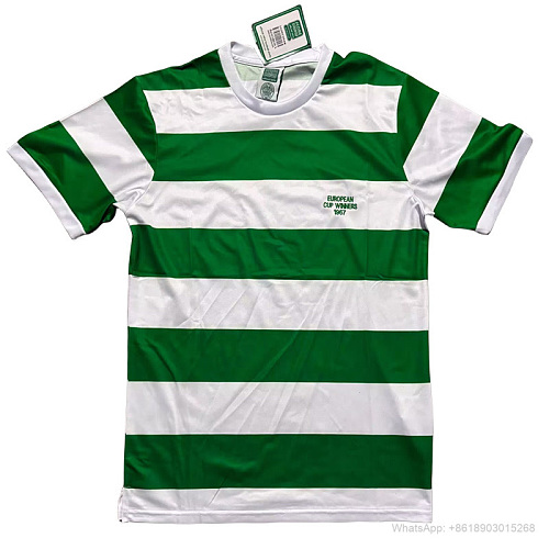 Celtic 66-67 Celtic home Retro soccer jersey yupoo