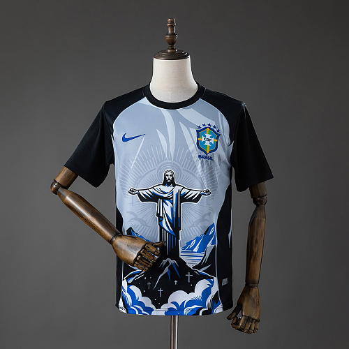 Brazil Brazil 2026 Christ the Savior - Gray Jersey S-XXL