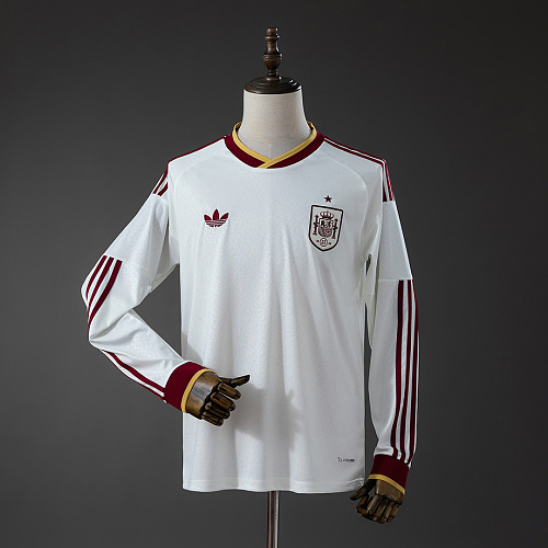 Spain Spain 2026 Away Long Sleeve Jersey S-3XL