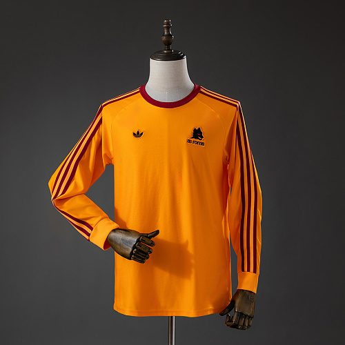 Roma Roma Terrace Icons Long Sleeve T-Shirt Orange S-XXL