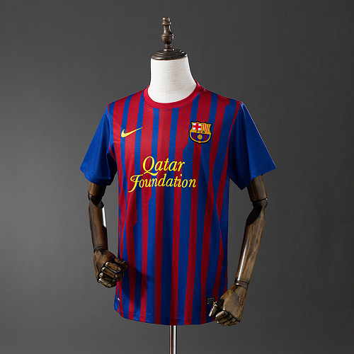 Barcelona Retro 11-12 Barcelona Home Size S-XXL
