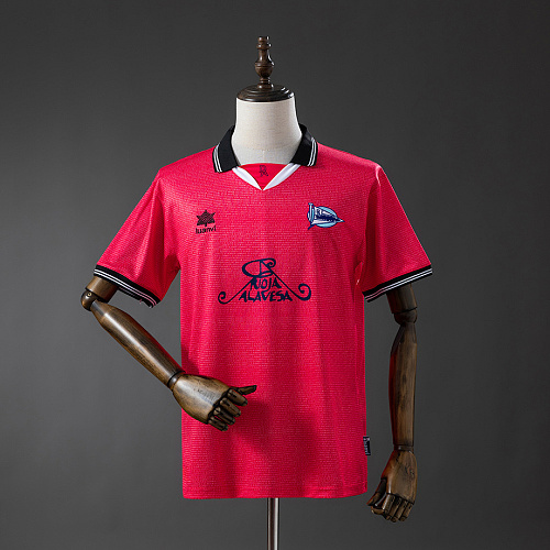 Deportivo Alavés Deportivo Alavés 00/01 UEFA Cup Away Retro Jersey S-XXL