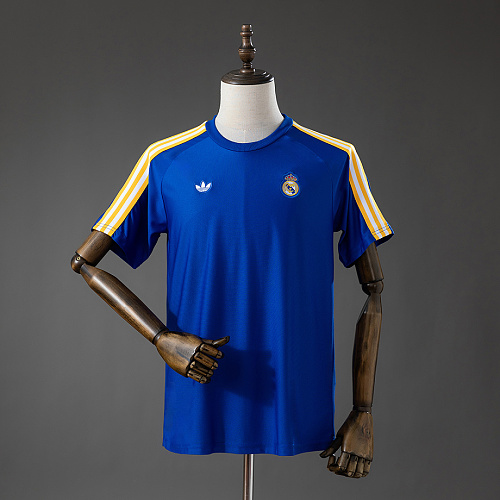 Real Madrid Real Madrid Terrace Icons T-Shirt Blue S-XXL