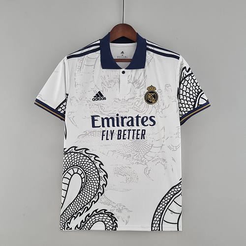 Real Madrid 22/23 Real Madrid Chinese Dragon White S-XXL
