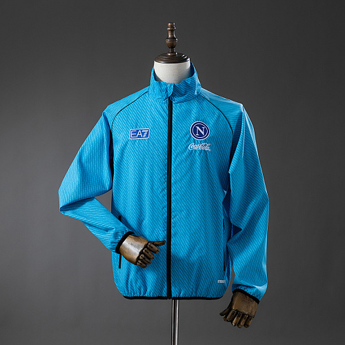 Napoli Napoli 25/26 Windbreaker - Sky Blue S-XXL