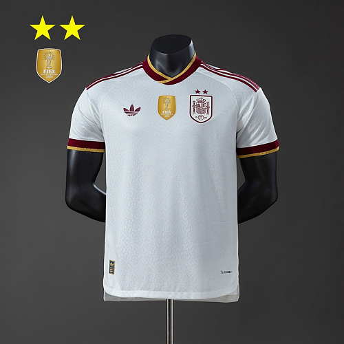 Spain Spain 2026 Away 2-Star Champion Edition Player Version Jersey S-4XL