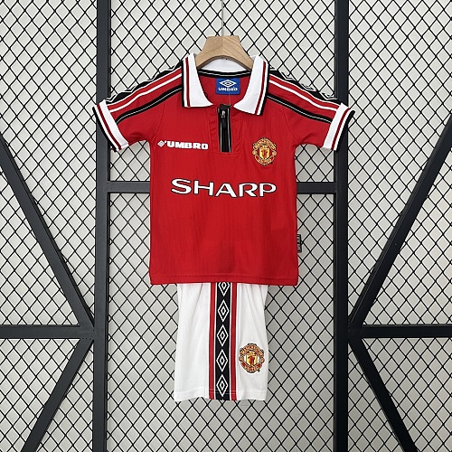 Manchester United kids M-U 98/99 home size: 16-28