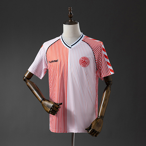Denmark Denmark 1986 Away Retro Jersey S-XXL