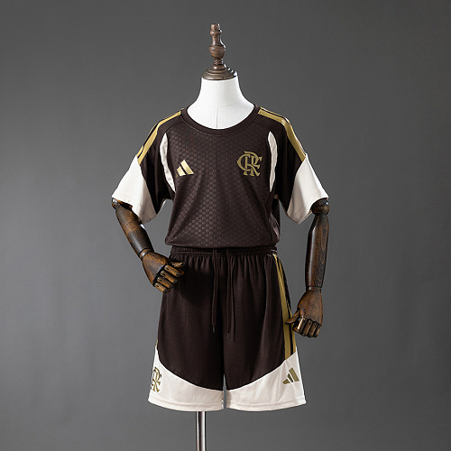 Flamengo Flamengo 26/27 Kids Kit Training - Beige Size 16-28