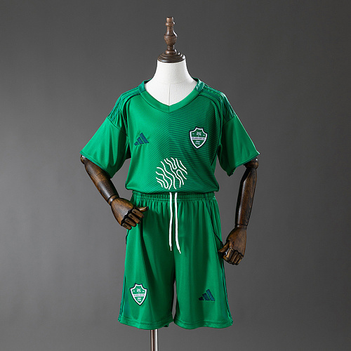 Al Ahli Al-Ahli Saudi 25/26 Green Kids Kit Jersey Size 16-28
