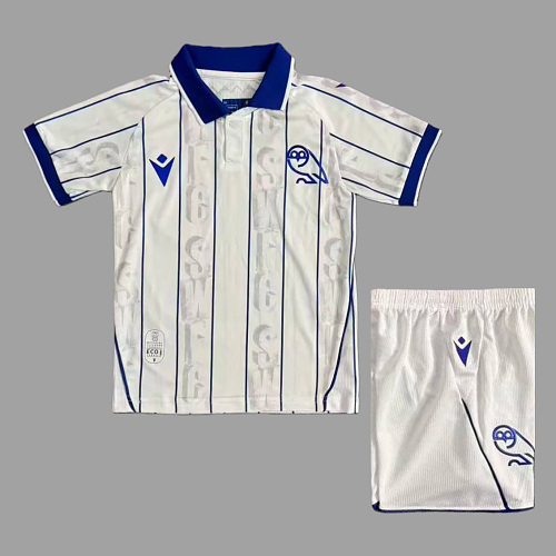Sheffield Wednesday 25/26 Sheffield Wednesday Third Kids Soccer Jersey Size 16-28